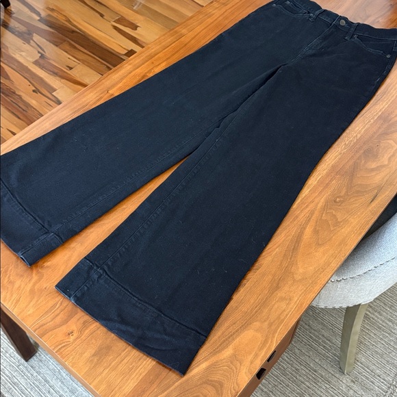 J. Crew Denim trouser Jean in 1996 semi-stretch Black Rinse Size 26 - Picture 6 of 11